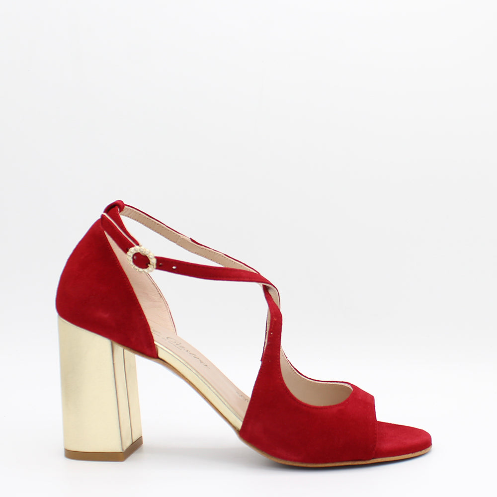 OLIVIA ANTE ZEN RED, METAL SILK - Main Image