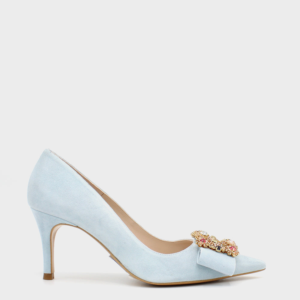 Lodi Zapatos De Tacon Azul Cielo Azul Cielo Lodi Zapatos Mujer