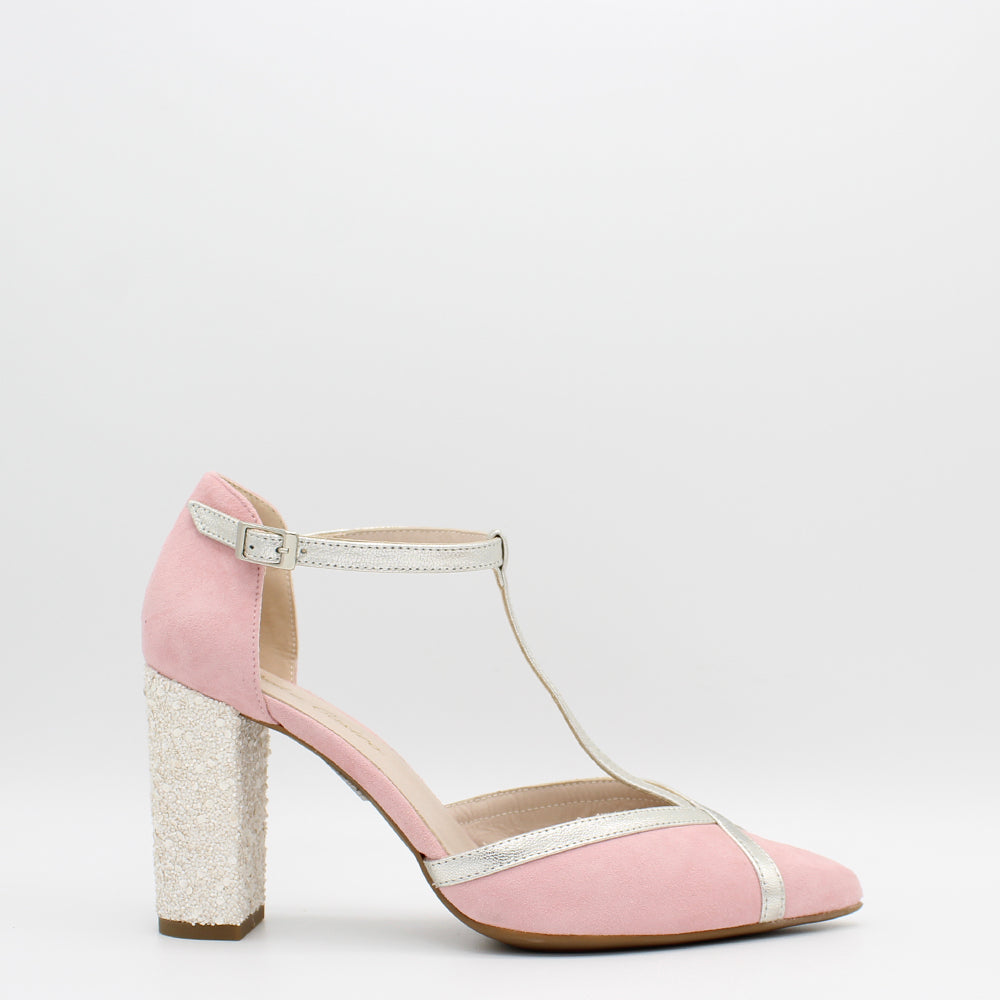 ANTE ARROSA, GLITTER, METAL SILVER