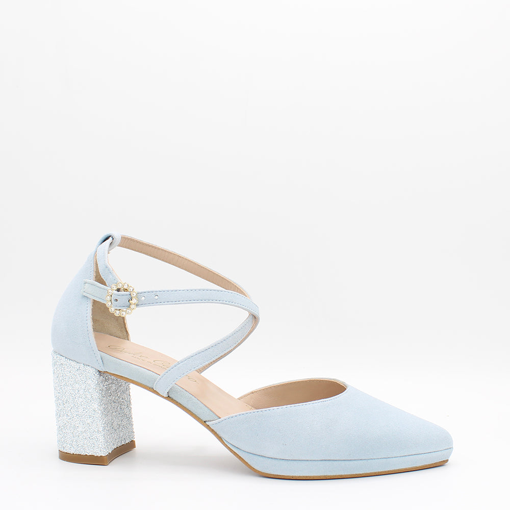 ANTE IBIZA, TACON GLITTER PEARLY