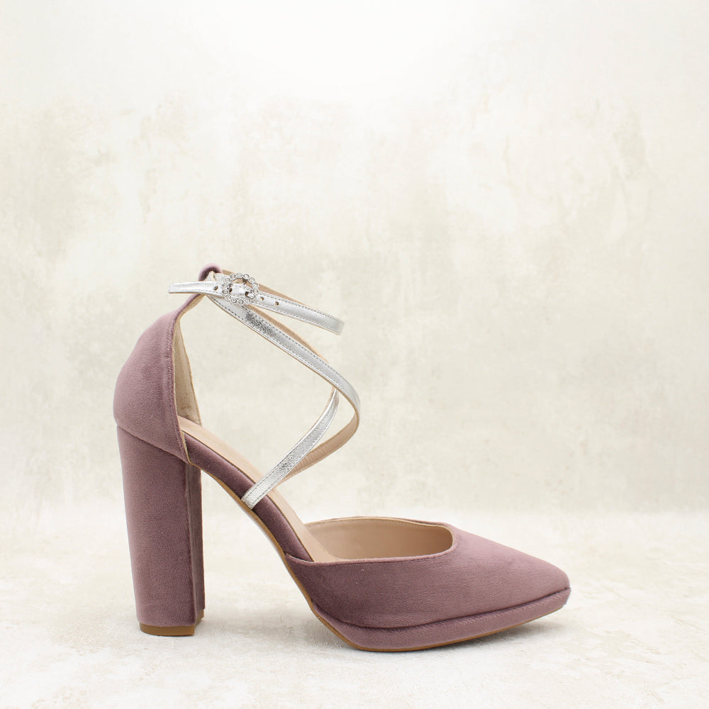 VELVET LILA, METAL SILVER