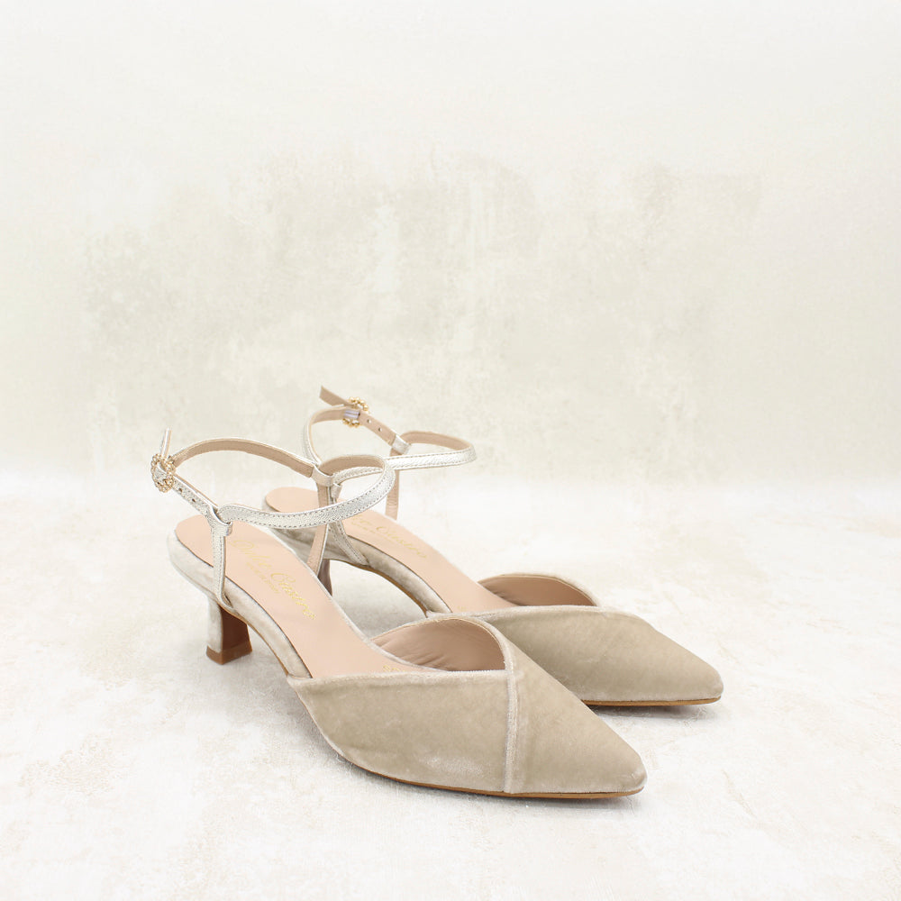 VELVET TAUPE, METAL PEARL