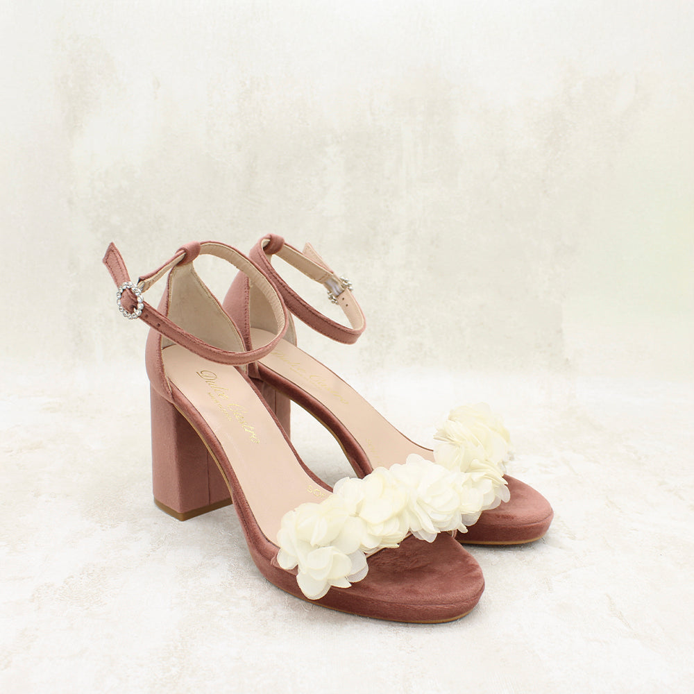 VELVET ROSA EMPOLVADO, FLORES ANGORA