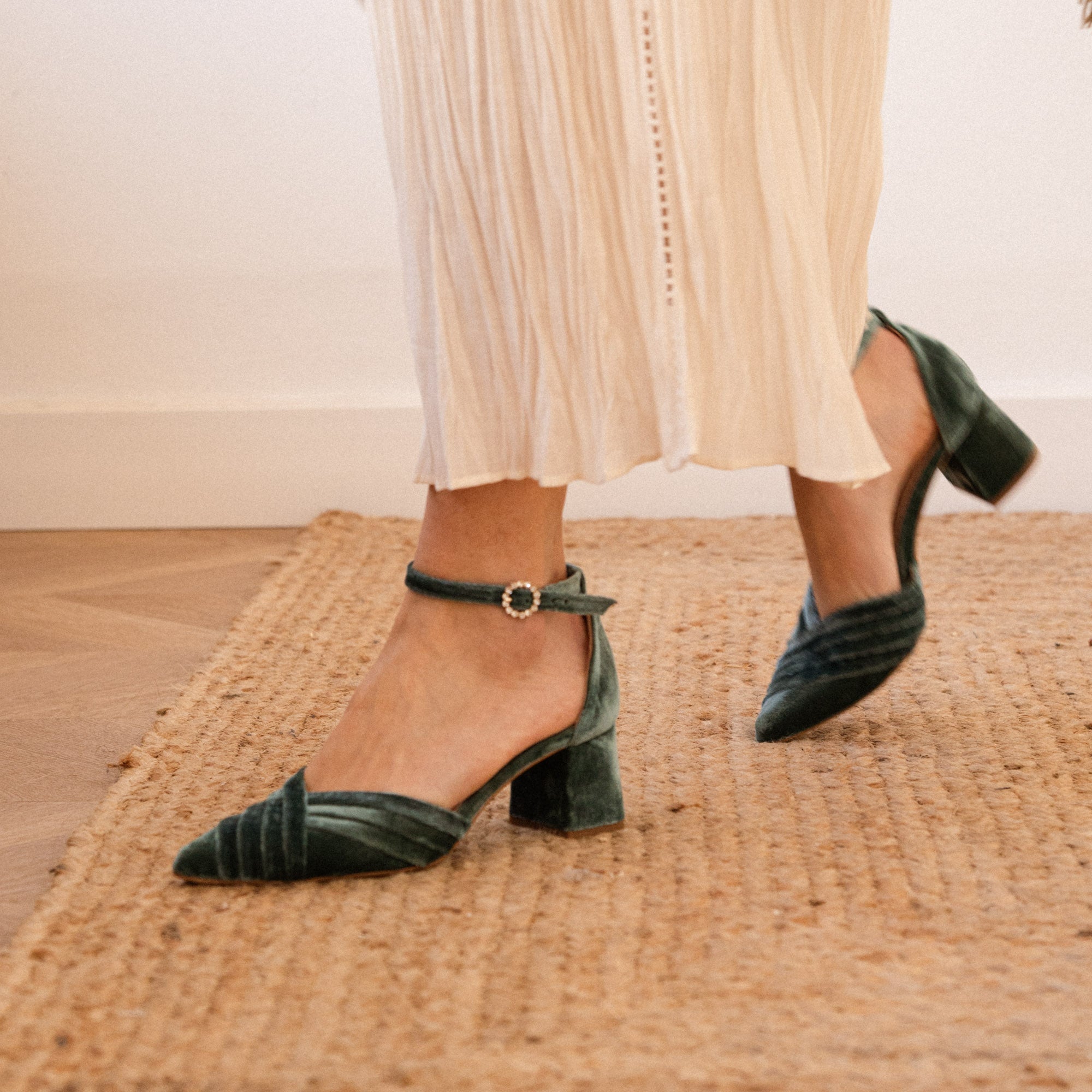 SERENA 5 VELVET CIAN