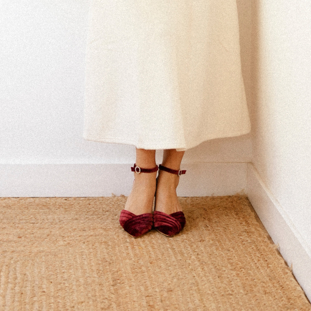 SERENA 5 VELVET GARNET