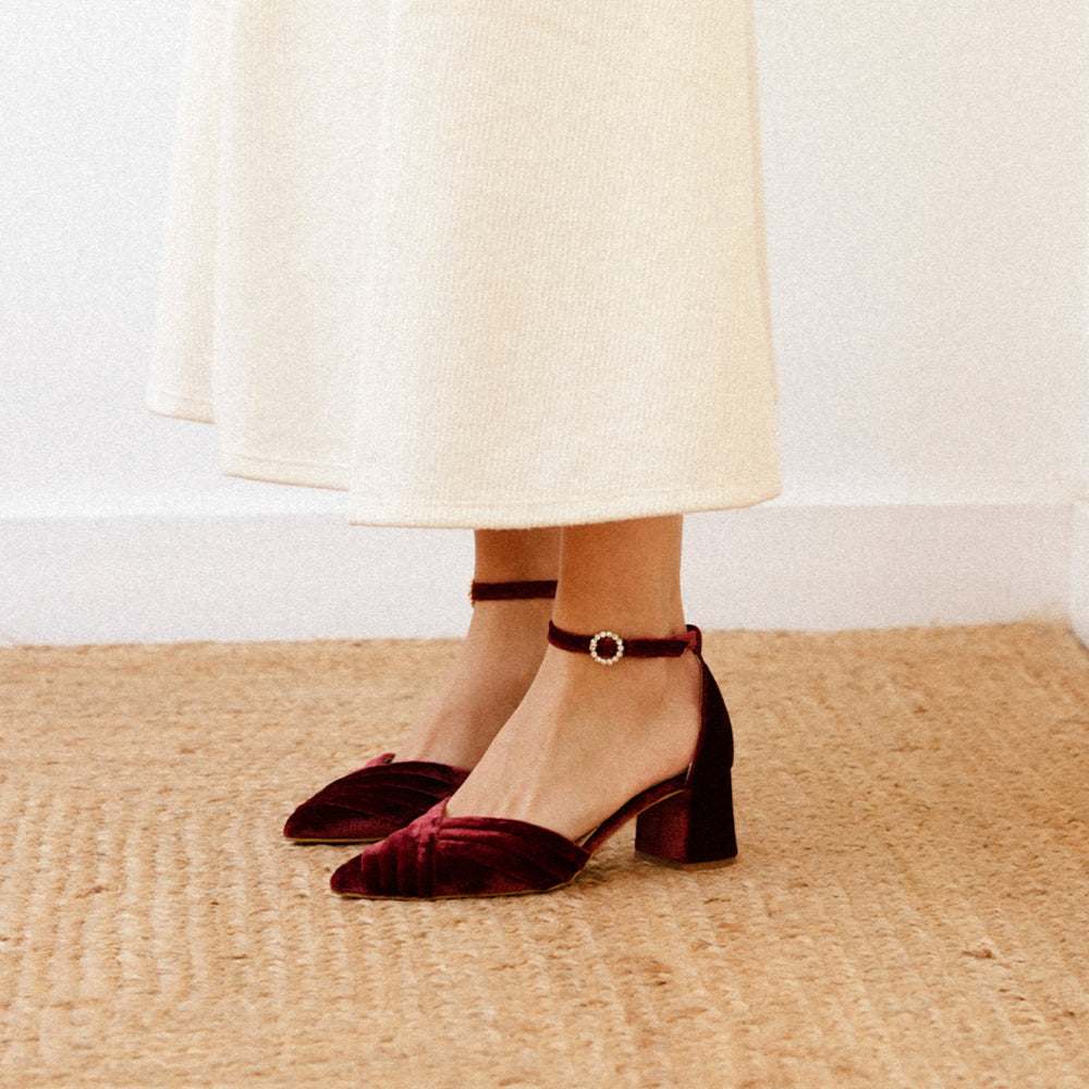 SERENA 5 VELVET GARNET