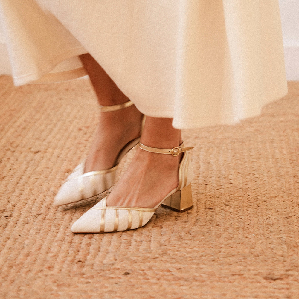 YULIETTE 5 VELVET NACAR, METAL CAVA