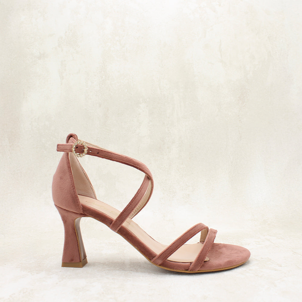 BELICE 7 VELVET ROSA EMPOLVADO