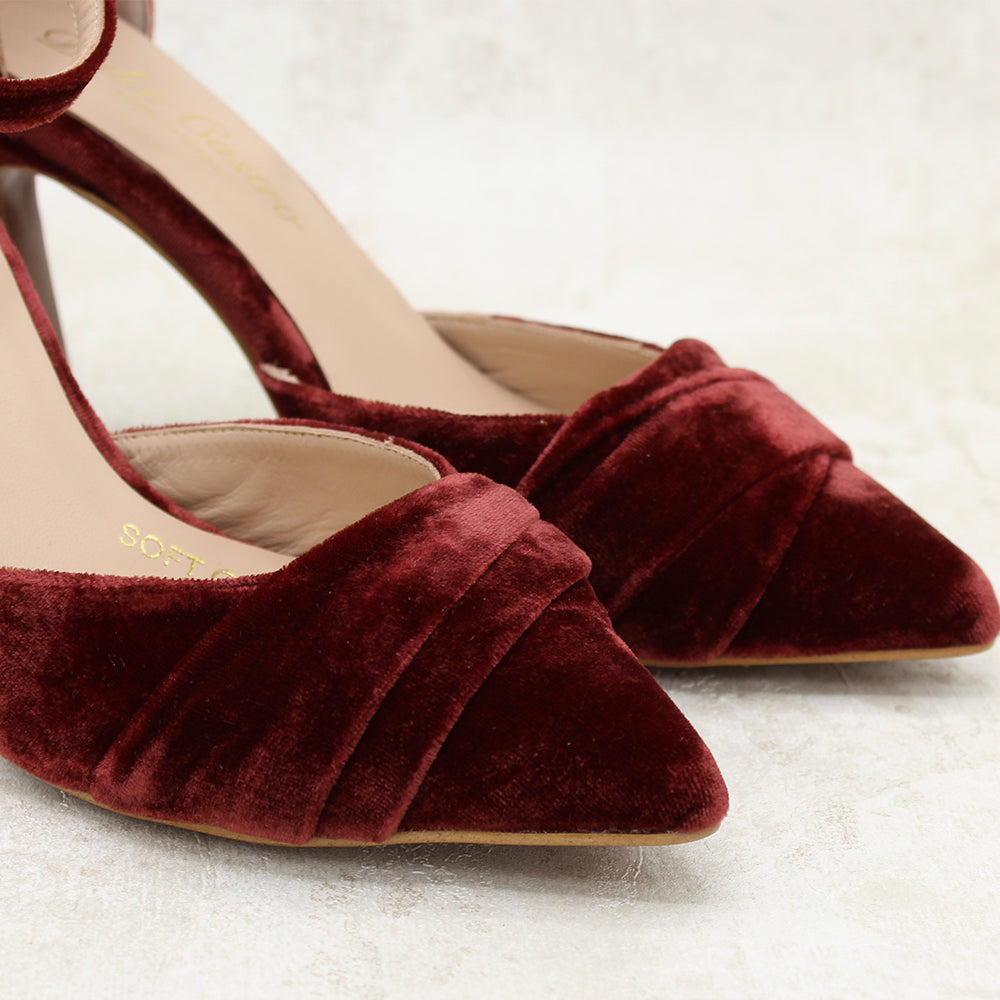 GRISELDA 9 VELVET GARNET