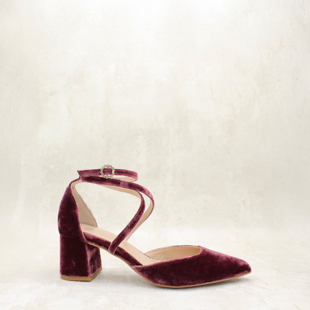 VALERIA 5 VELVET PRUNA