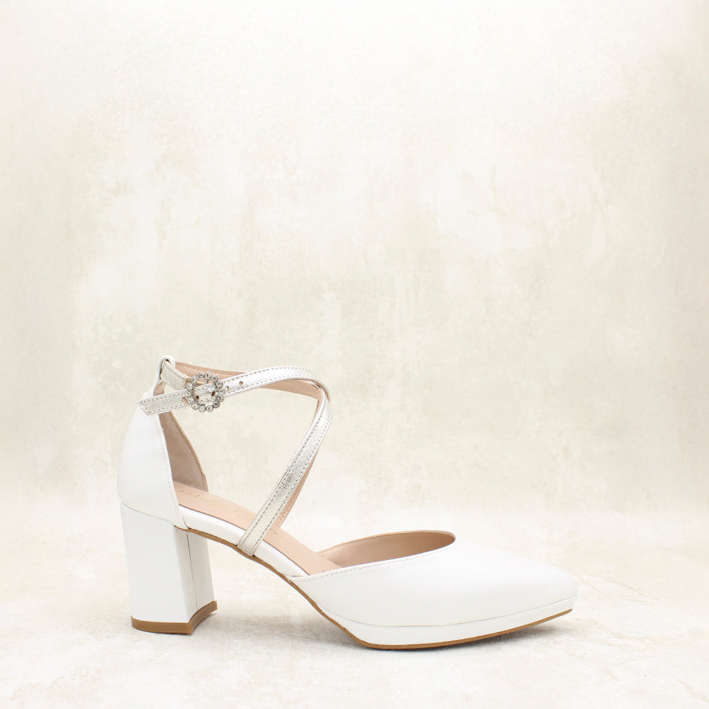 CLAUDIA 7 GALAXIA AVORIO, METAL PEARL