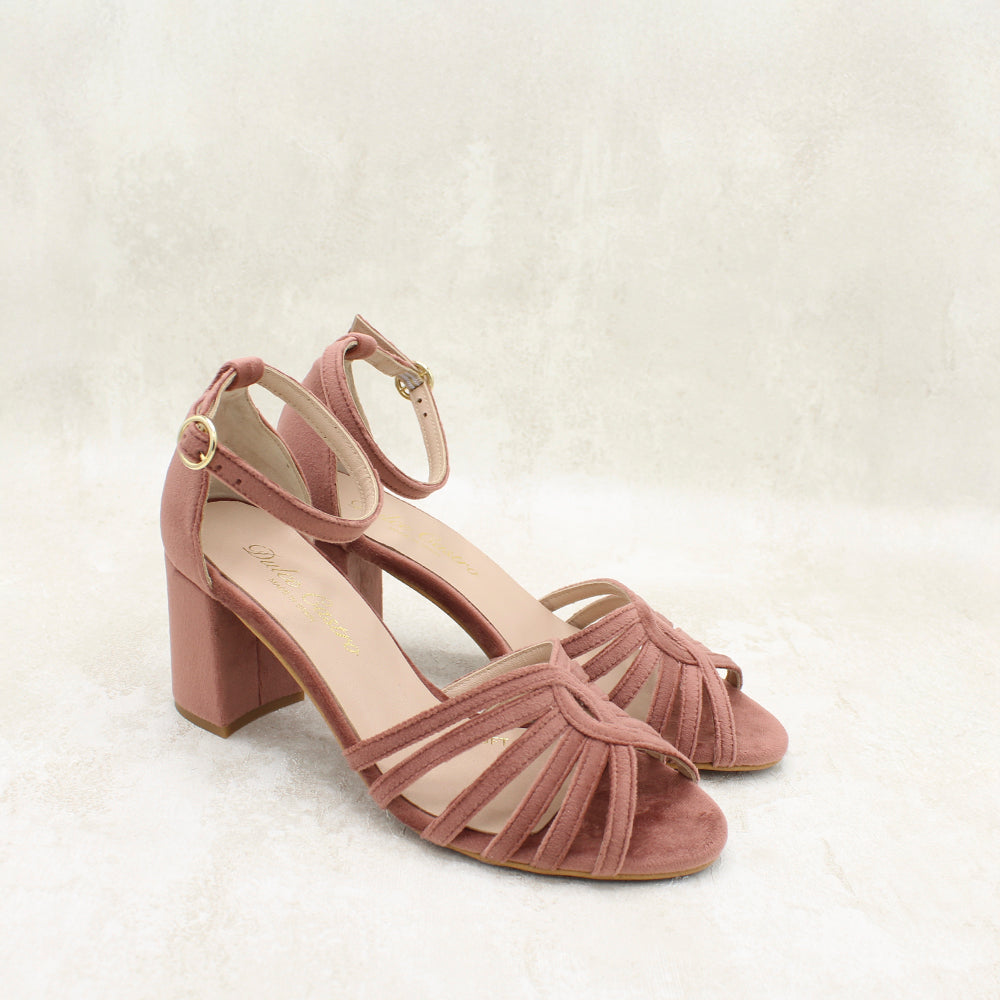 ISADORA 7 VELVET ROSA EMPOLVADO