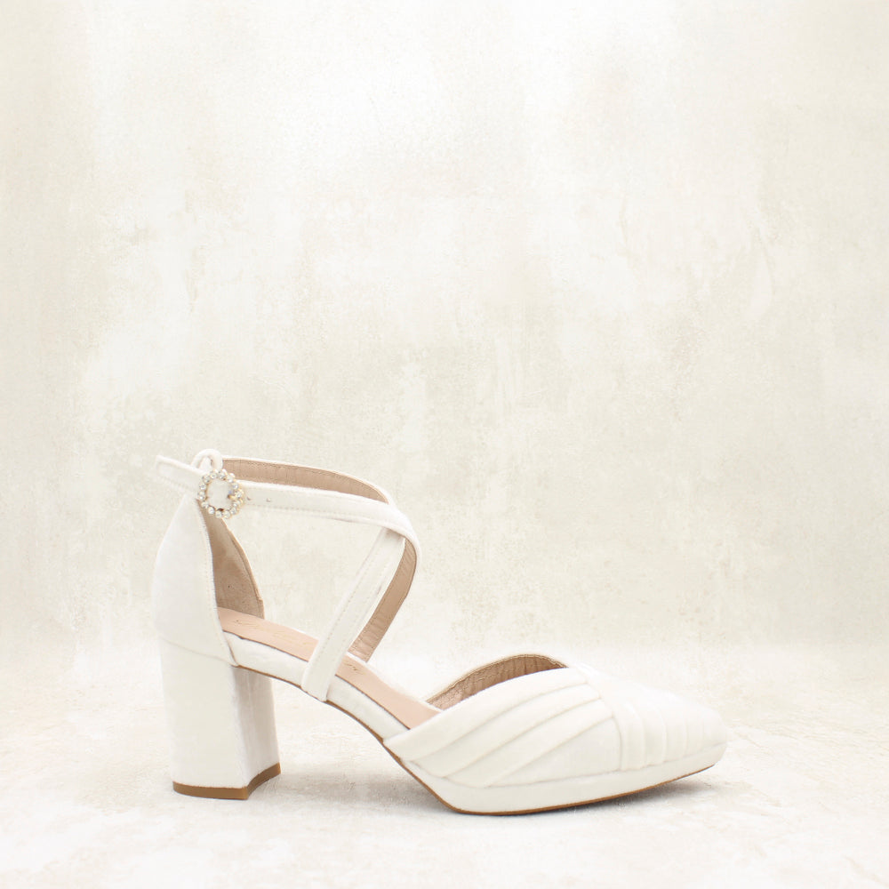 SERENA 7 VELVET BLANCO