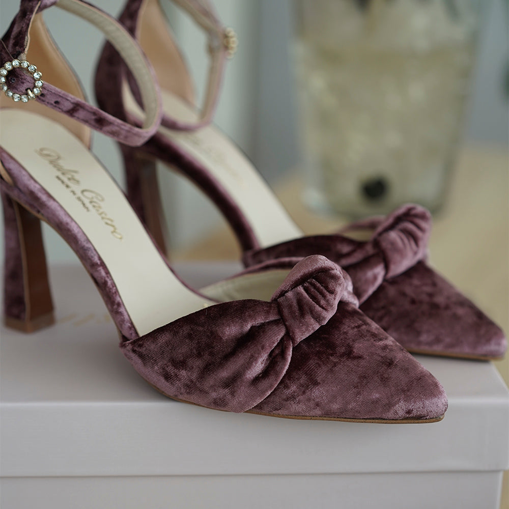 NICOLETTA 9 VELVET CIRUELA