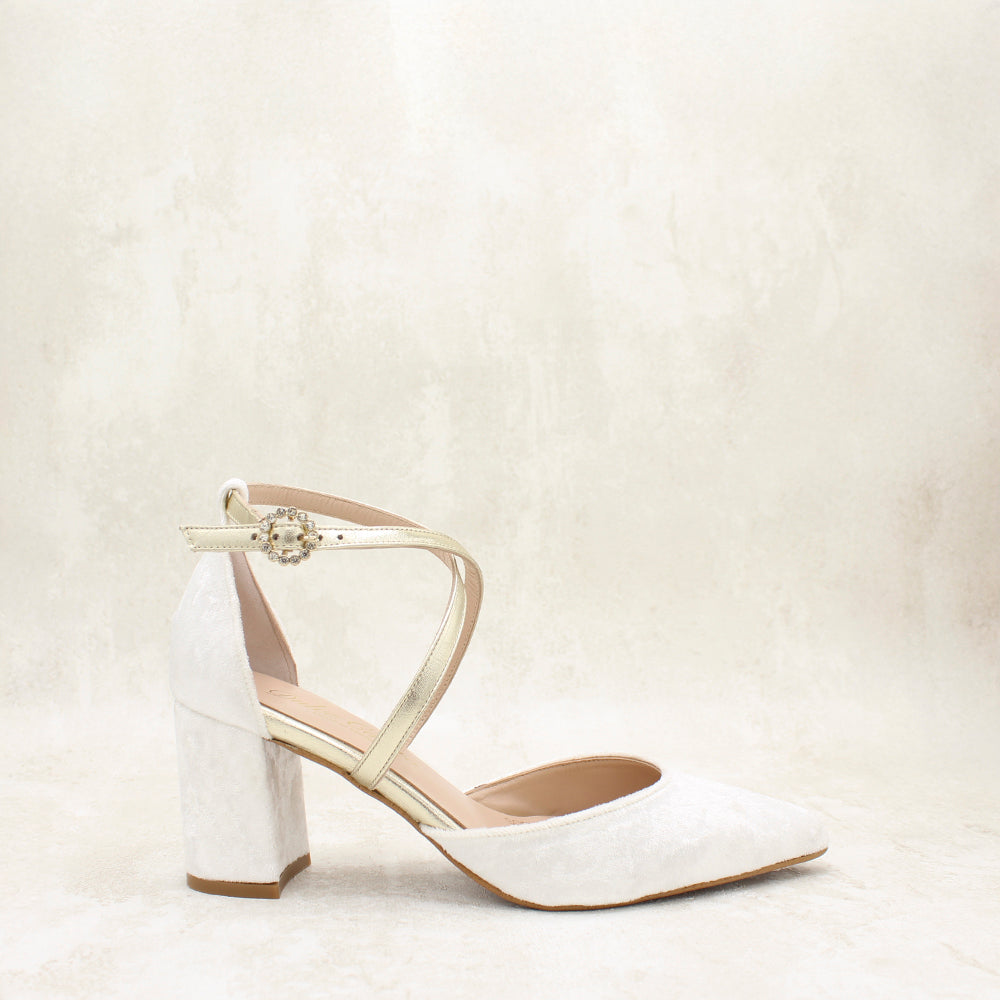 VELVET SEDA BLANCO, METAL CAVA