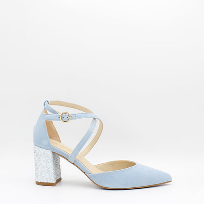 ANTE IBIZA, TACON GLITTER PEARLY