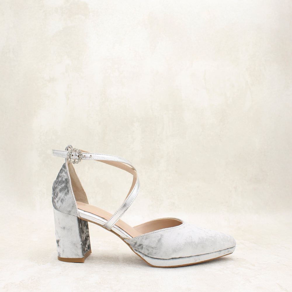 VELVET SEDA PLATA, METAL SILVER