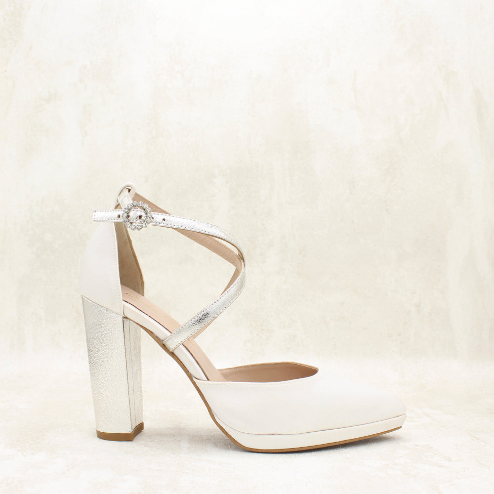 SATIN BLANCO, METAL PEARL