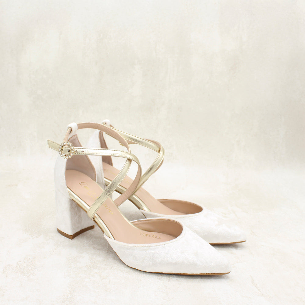 VELVET SEDA BLANCO, METAL CAVA