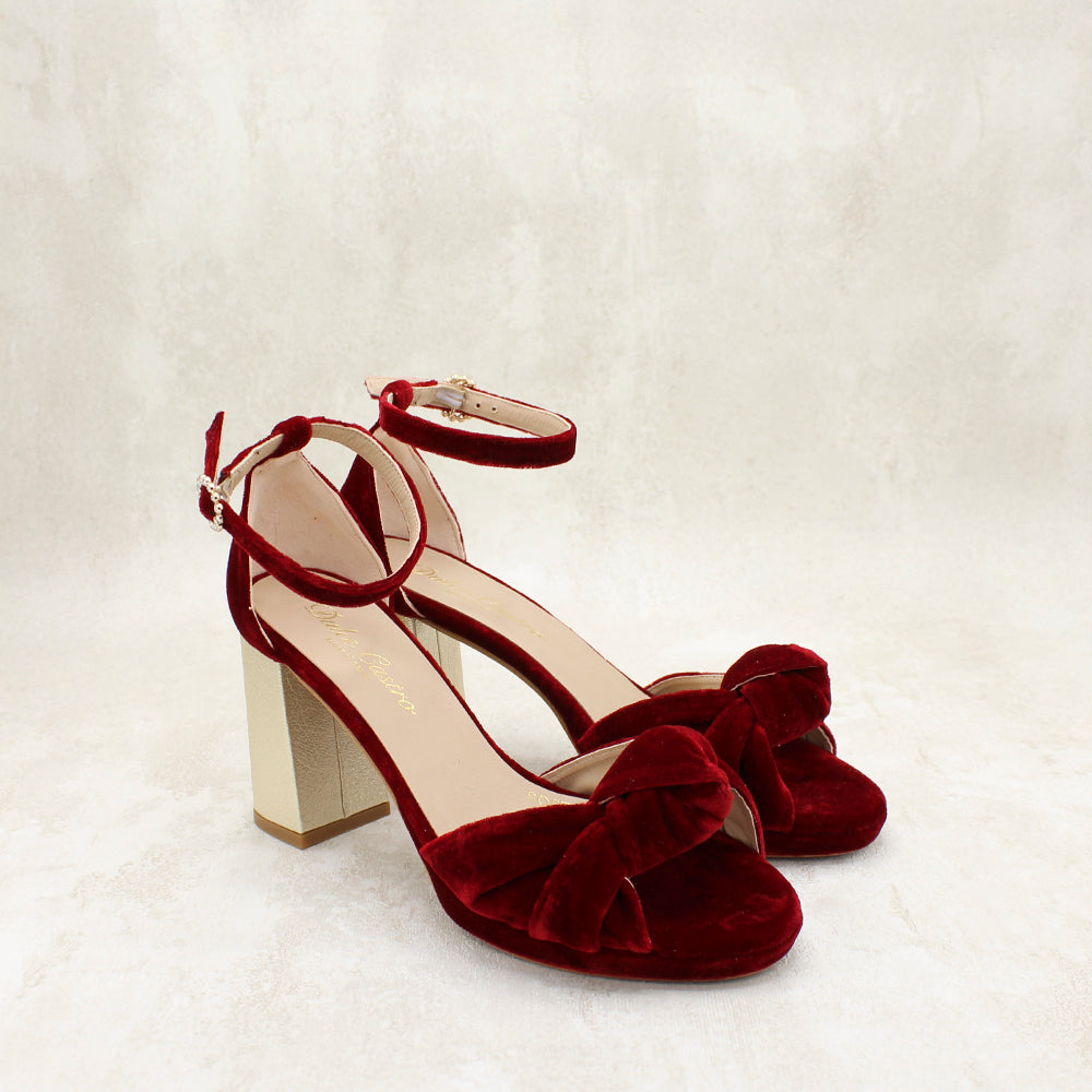 VELVET DK ROJO, METAL PALADIO