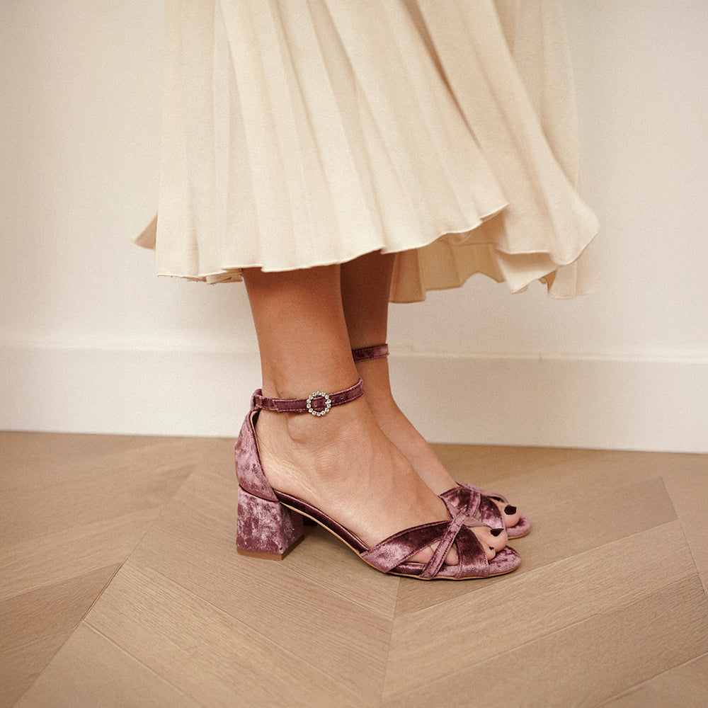 CHARLOTTE 5 VELVET CIRUELA