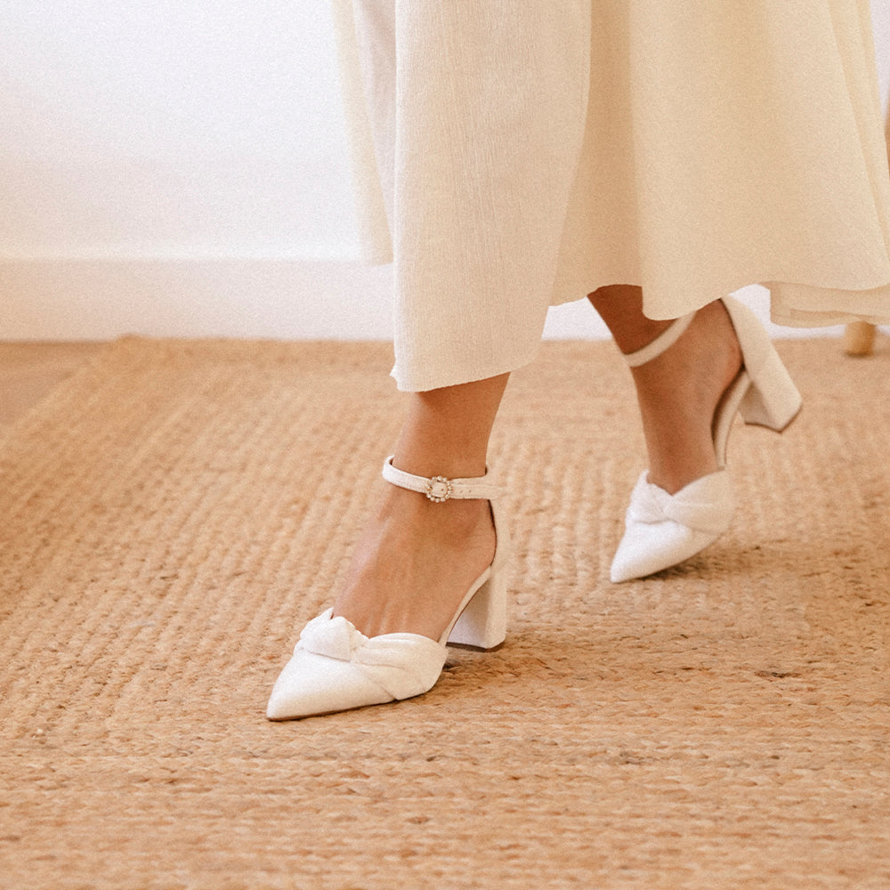 NICOLETTA 7 VELVET BLANCO