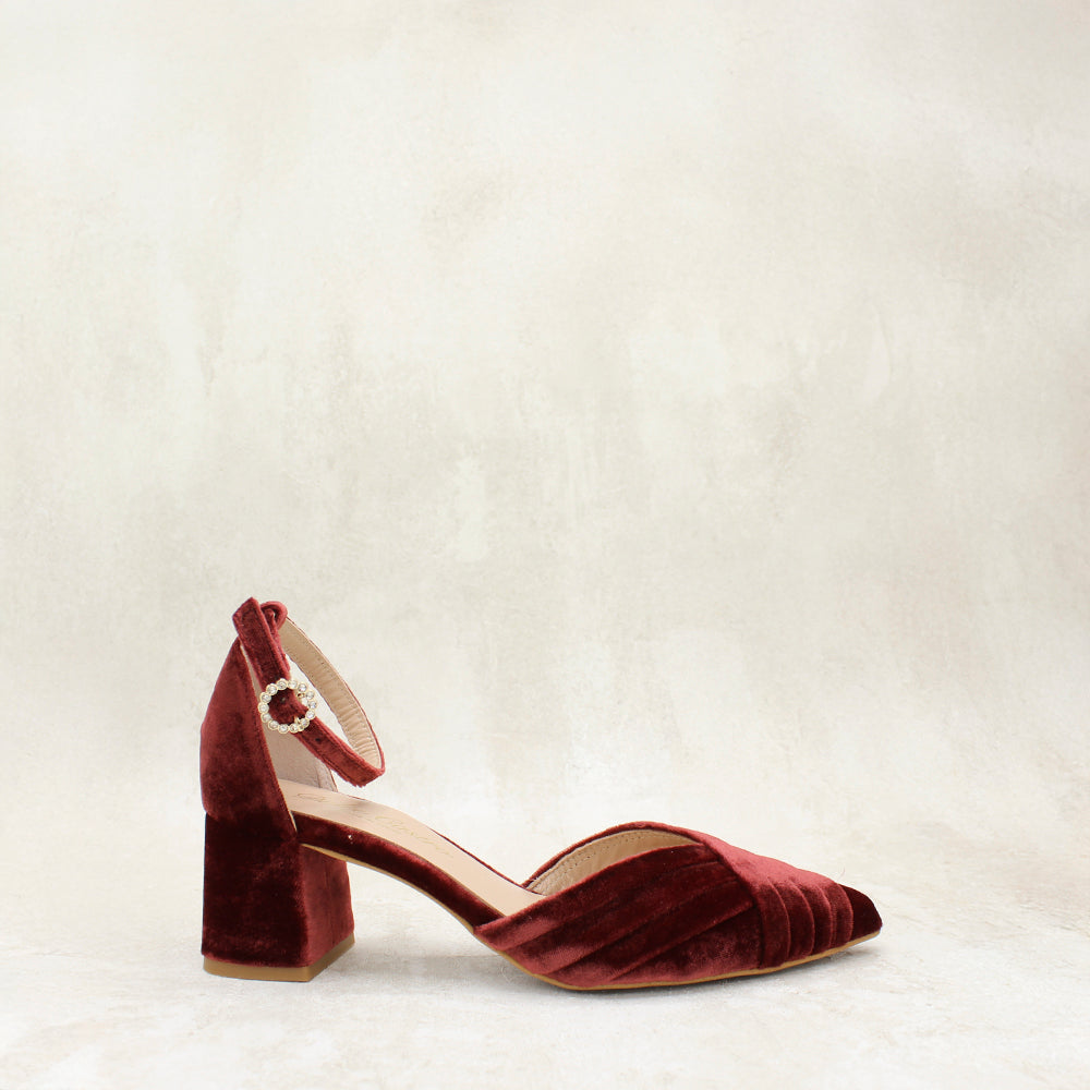 SERENA 5 VELVET GARNET