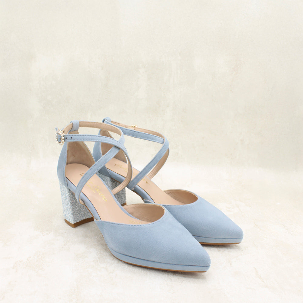 CLAUDIA 7 ANTE IBIZA, TACON GLITTER