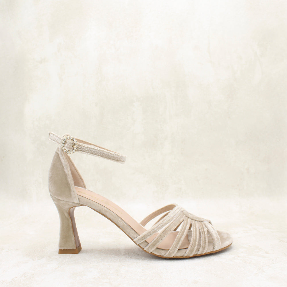 ISADORA 7 VELVET TAUPE