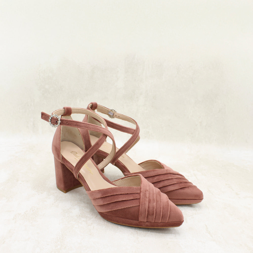 SERENA 7 VELVET ROSA EMPOLVADO