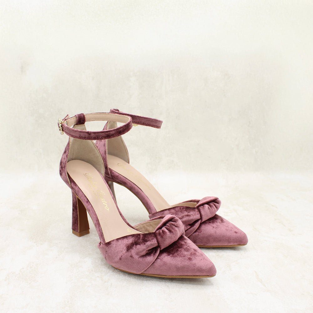 NICOLETTA 9 VELVET CIRUELA