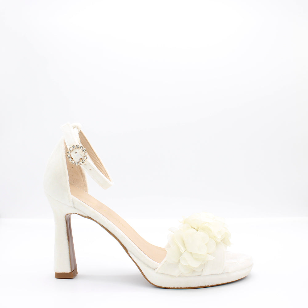 JACINTA 9 VELVET BLANCO